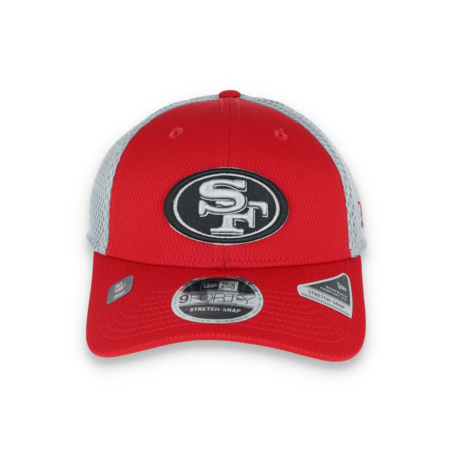 New Era San Francisco 49ers Outline 9FORTY Stretch-Snap Hat