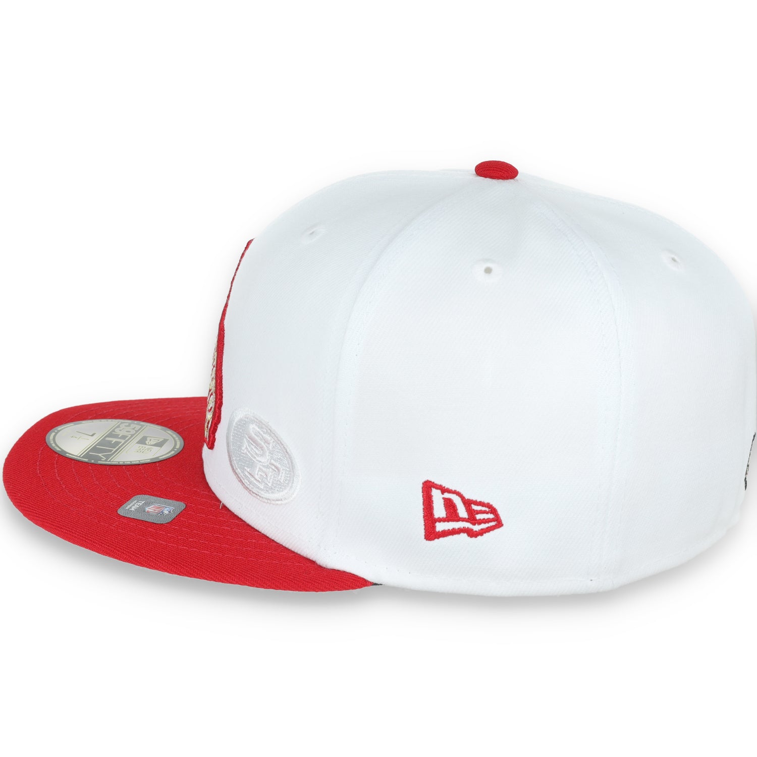 New Era San Francisco 49ers State E1 59FIFTY Fitted Hat- White/Red