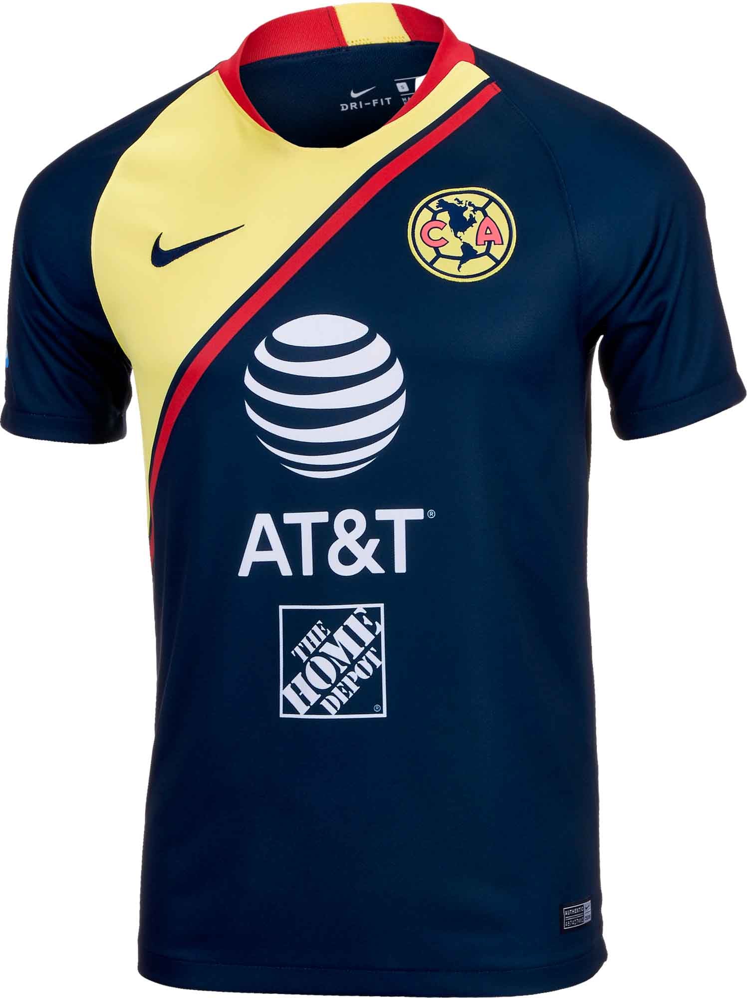 NIKE Club America Away STADIUM JERSEY 18/19