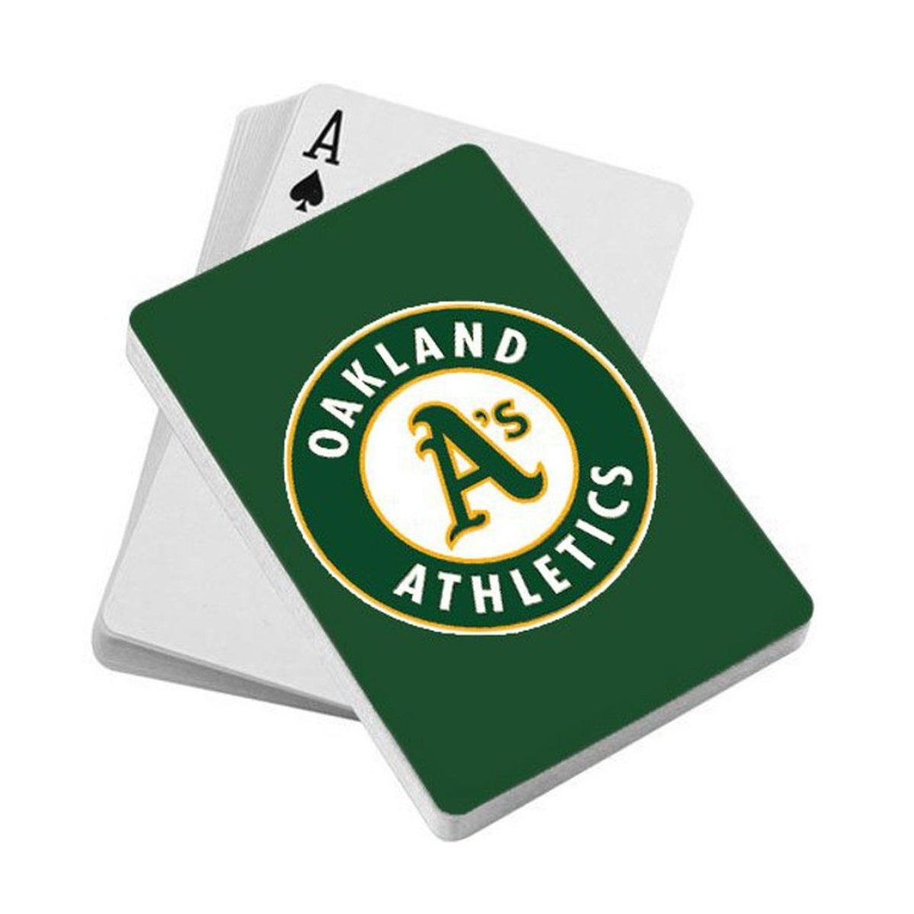 OAKLAND A'S PLAYING CARD DIAMOND PLATE