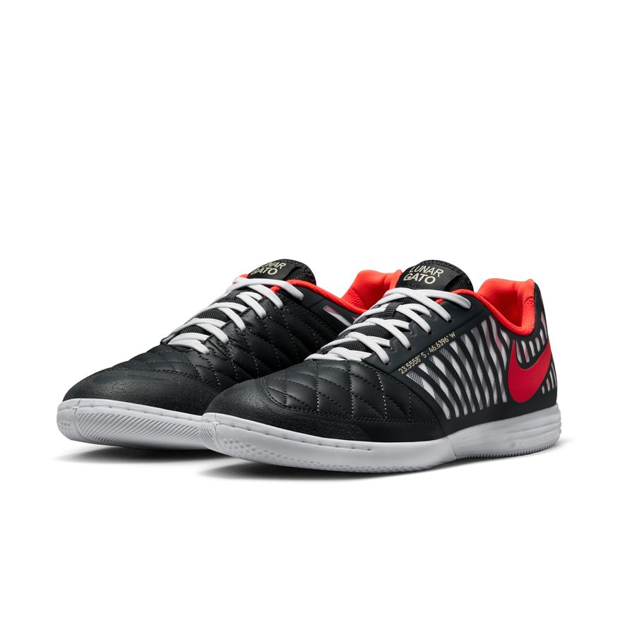 Nike Lunar Gato II IC-ANTHRACITE/INFRARED 23-WHITE-TEAM GOLD