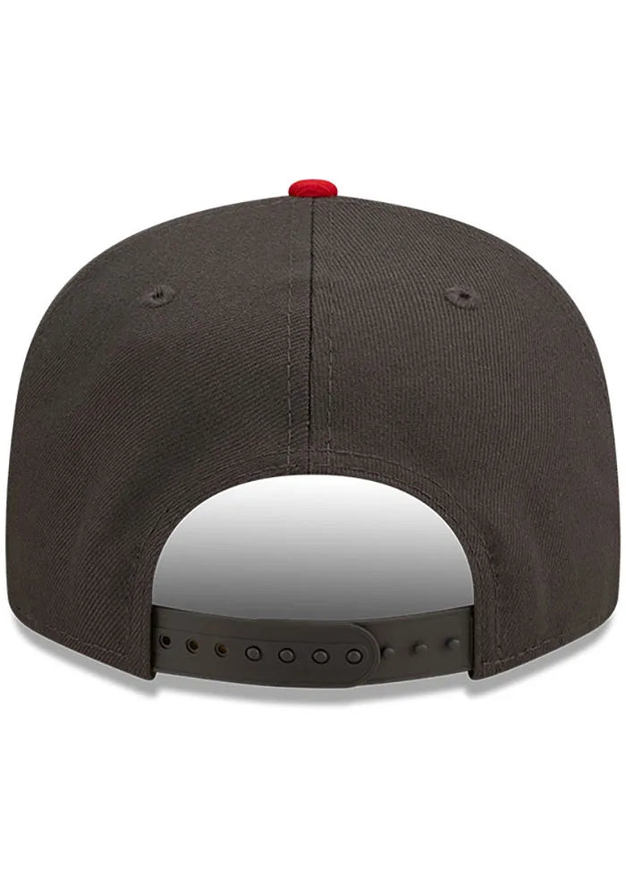 New Era Texas Rangers 2-Tone Color Pack Snapback Hat - Grey/Scarlet