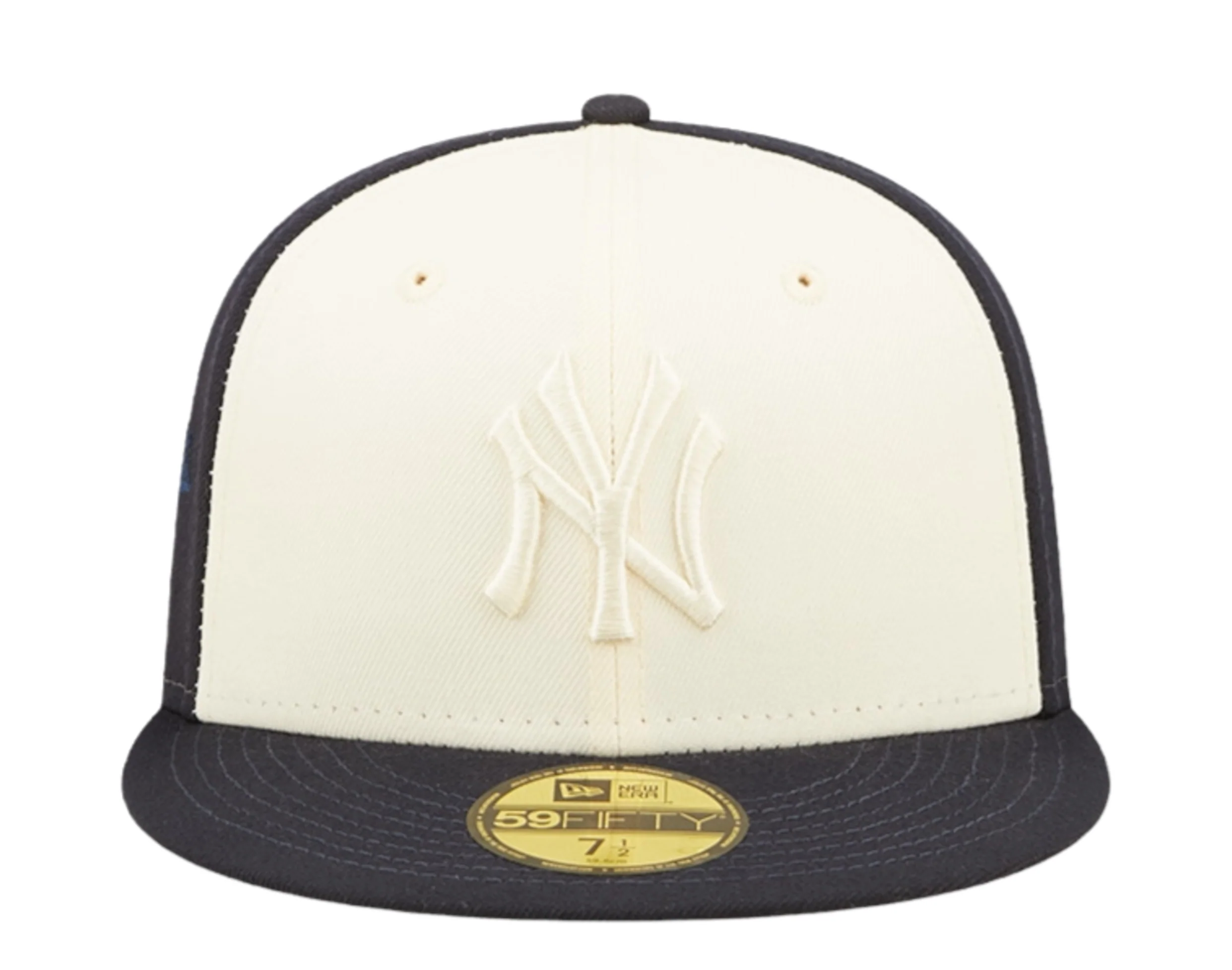 NEW ERA NEW YORK YANKEES 2-TONE 59FIFTY FITTED HAT-NAVY/CREAM