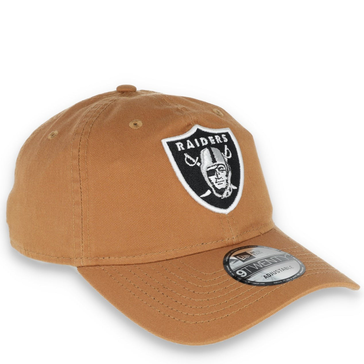 New Era Las Vegas Raiders Core Classic 2.0 9TWENTY Adjustable Hat-Khaki