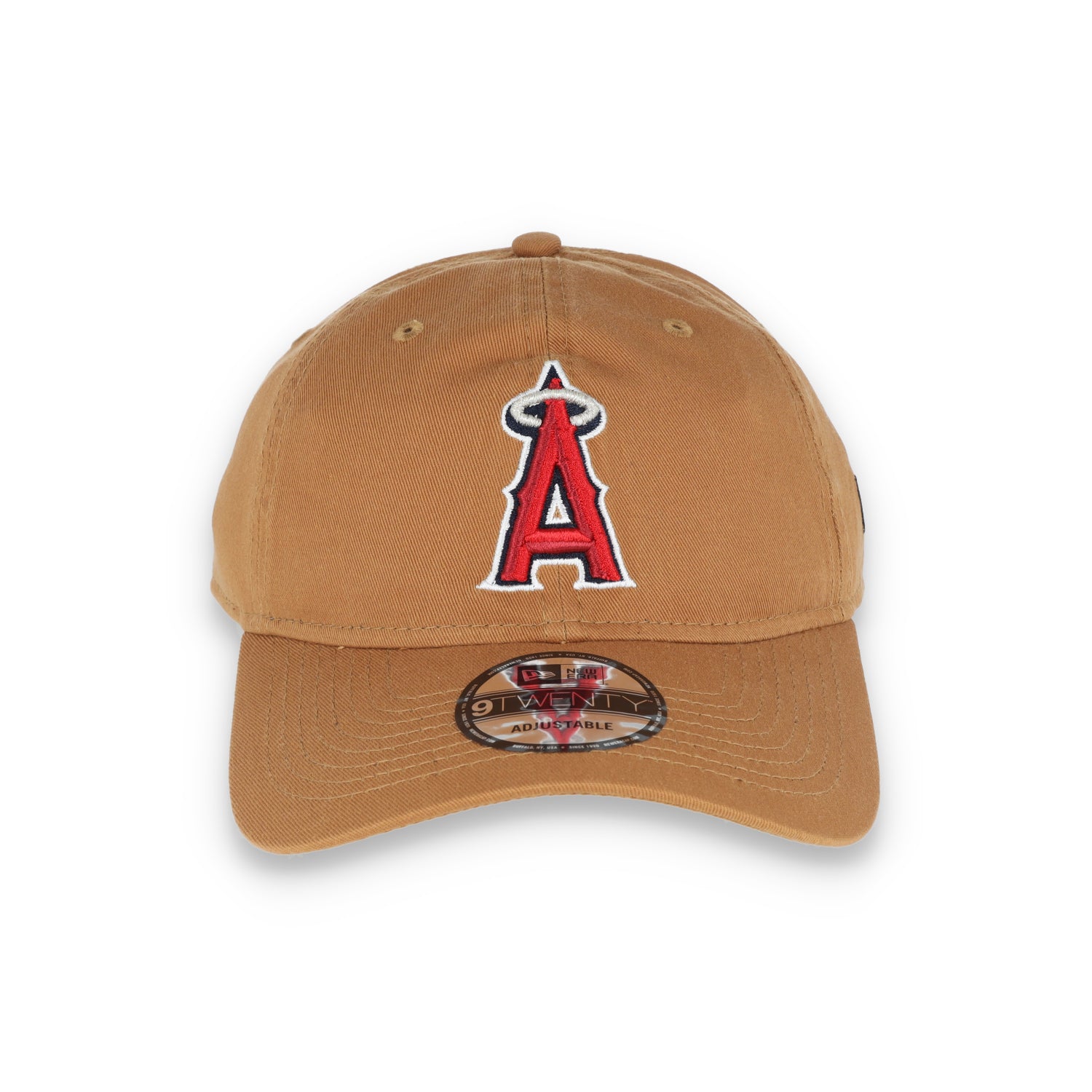 New Era Los Angeles Angels Core Classic 2.0 9TWENTY Adjustable Hat-Khaki