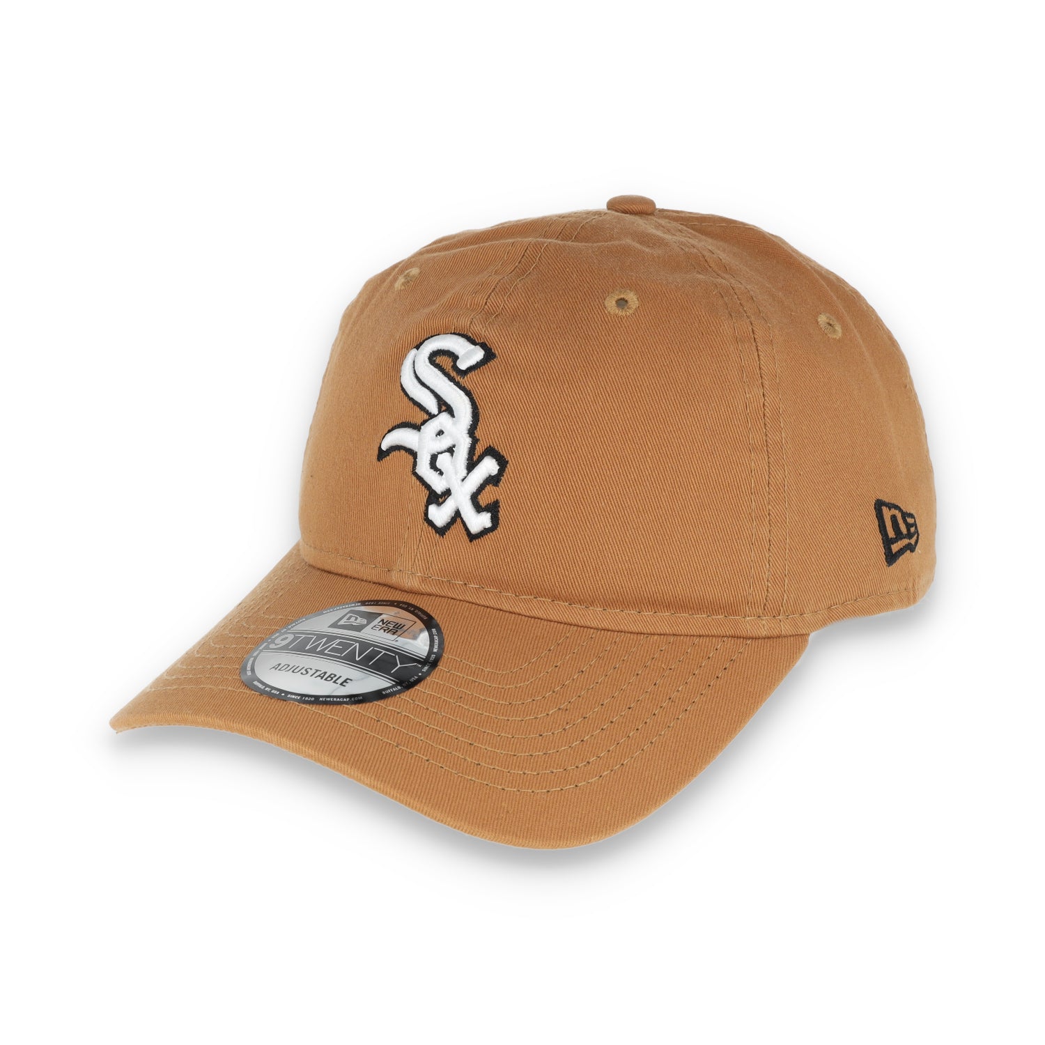 New Era Chicago White Sox Core Classic 2.0 9TWENTY Adjustable Hat-Khaki