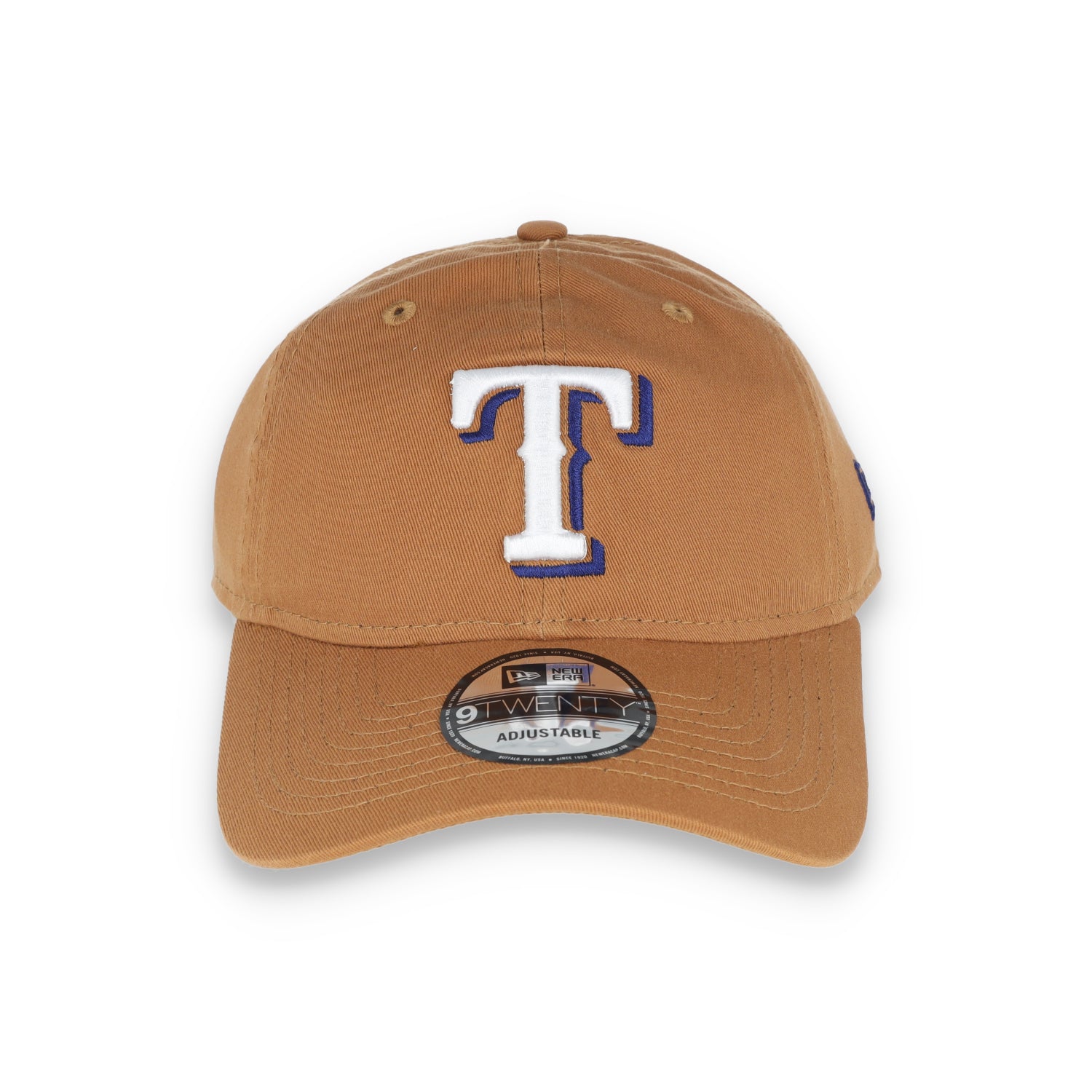 New Era Texas Rangers Core Classic 2.0 9TWENTY Adjustable Hat-Khaki