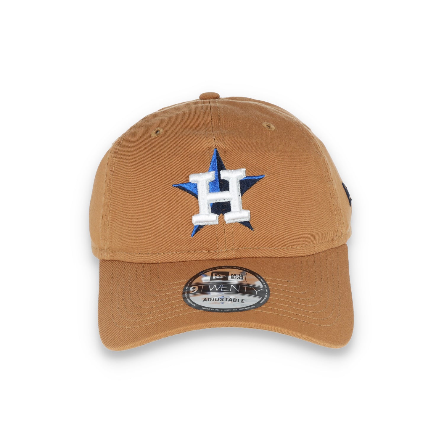 New Era Houston Astros Core Classic 2.0 9TWENTY Adjustable Hat-Khaki