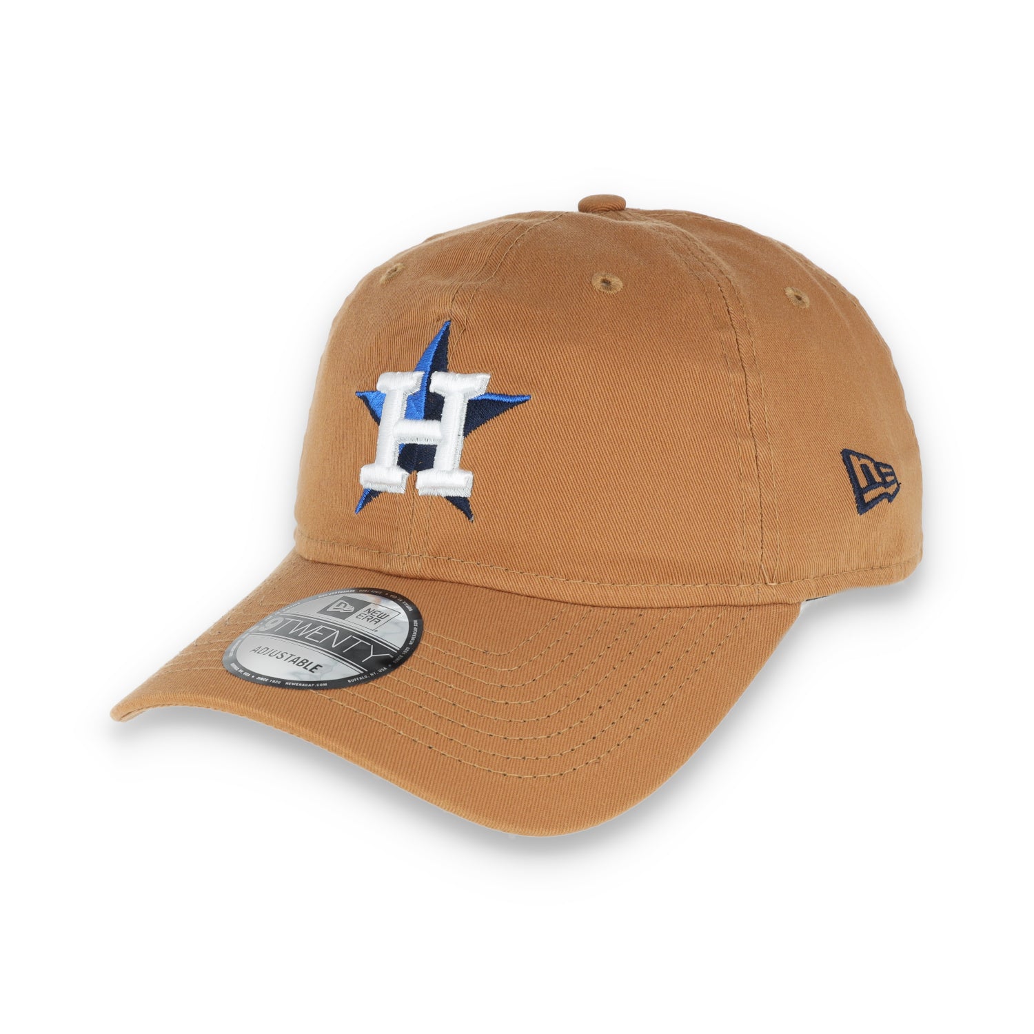 New Era Houston Astros Core Classic 2.0 9TWENTY Adjustable Hat-Khaki