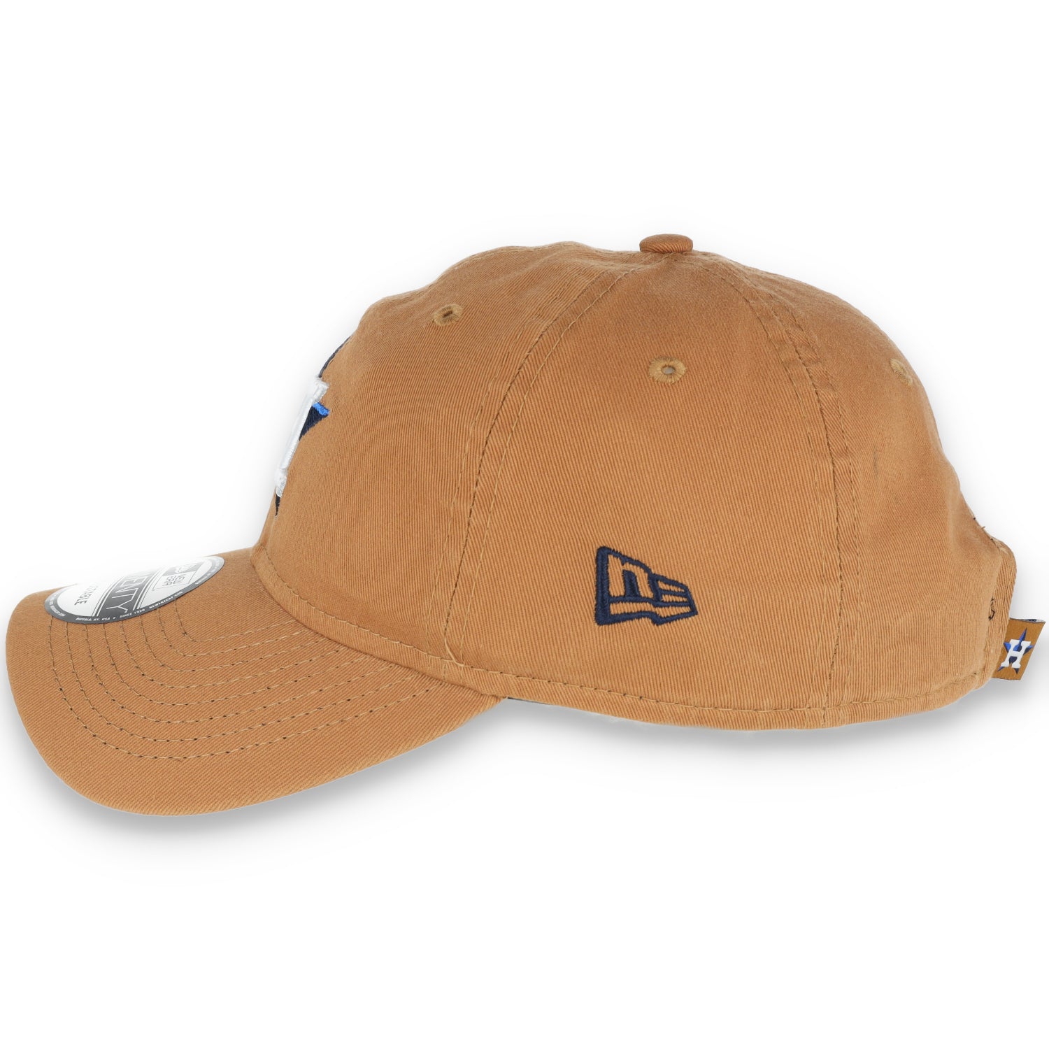 New Era Houston Astros Core Classic 2.0 9TWENTY Adjustable Hat-Khaki