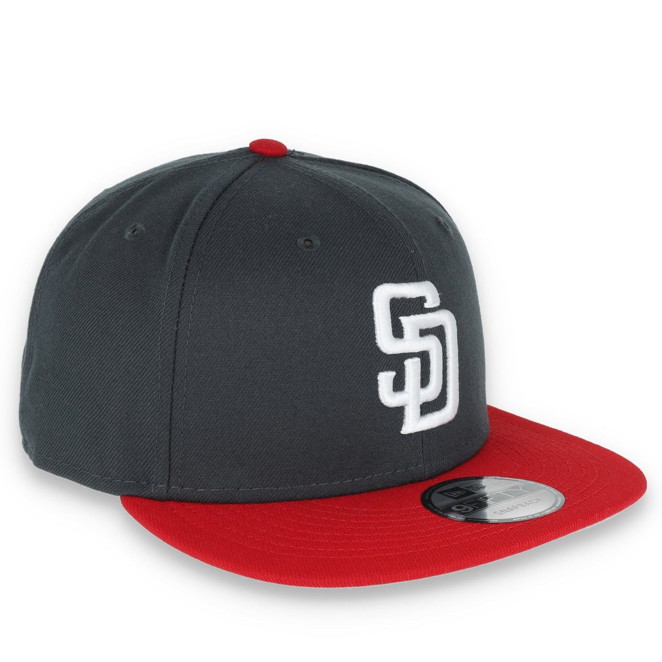 New Era San Diego 2-Tone Color Pack 9FIFTY Snapback Hat-Grey/Red