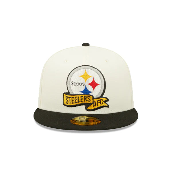 NEW ERA PITTSBURGH STEELERS OFFICIAL ON-FIELD SIDELINE 59FIFTY FITTED