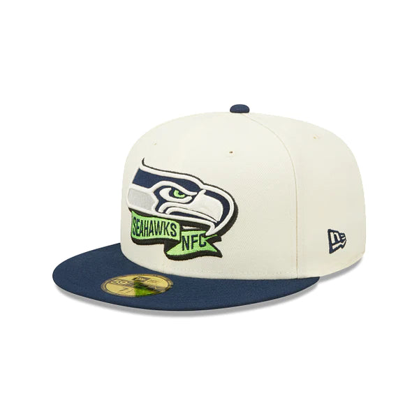 NEW ERA SEATTLE SEAHAWKS OFFICIAL ON-FIELD SIDELINE 59FIFTY FITTED