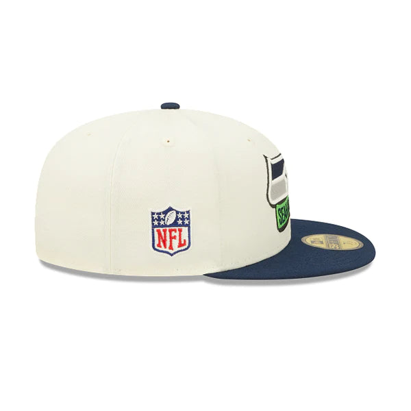NEW ERA SEATTLE SEAHAWKS OFFICIAL ON-FIELD SIDELINE 59FIFTY FITTED