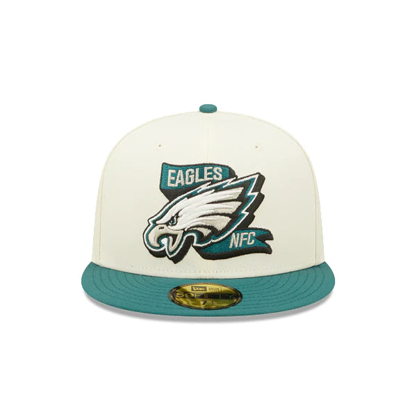 NEW ERA PHILADELPHIA EAGLES OFFICIAL ON-FIELD SIDELINE 59FIFTY FITTED