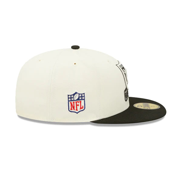 NEW ERA LAS VEGAS RAIDERS OFFICIAL ON-FIELD SIDELINE 59FIFTY FITTED