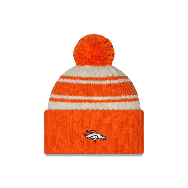 New Era Denver Broncos Cold Weather Pom Knit