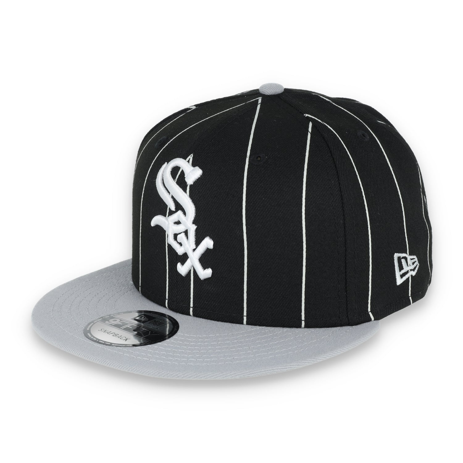 NEW ERA CHICAGO WHITE SOX VINTAGE THROWBACK 9FIFTY HAT-BLACK