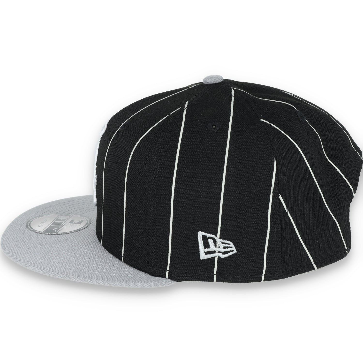 NEW ERA CHICAGO WHITE SOX VINTAGE THROWBACK 9FIFTY HAT-BLACK
