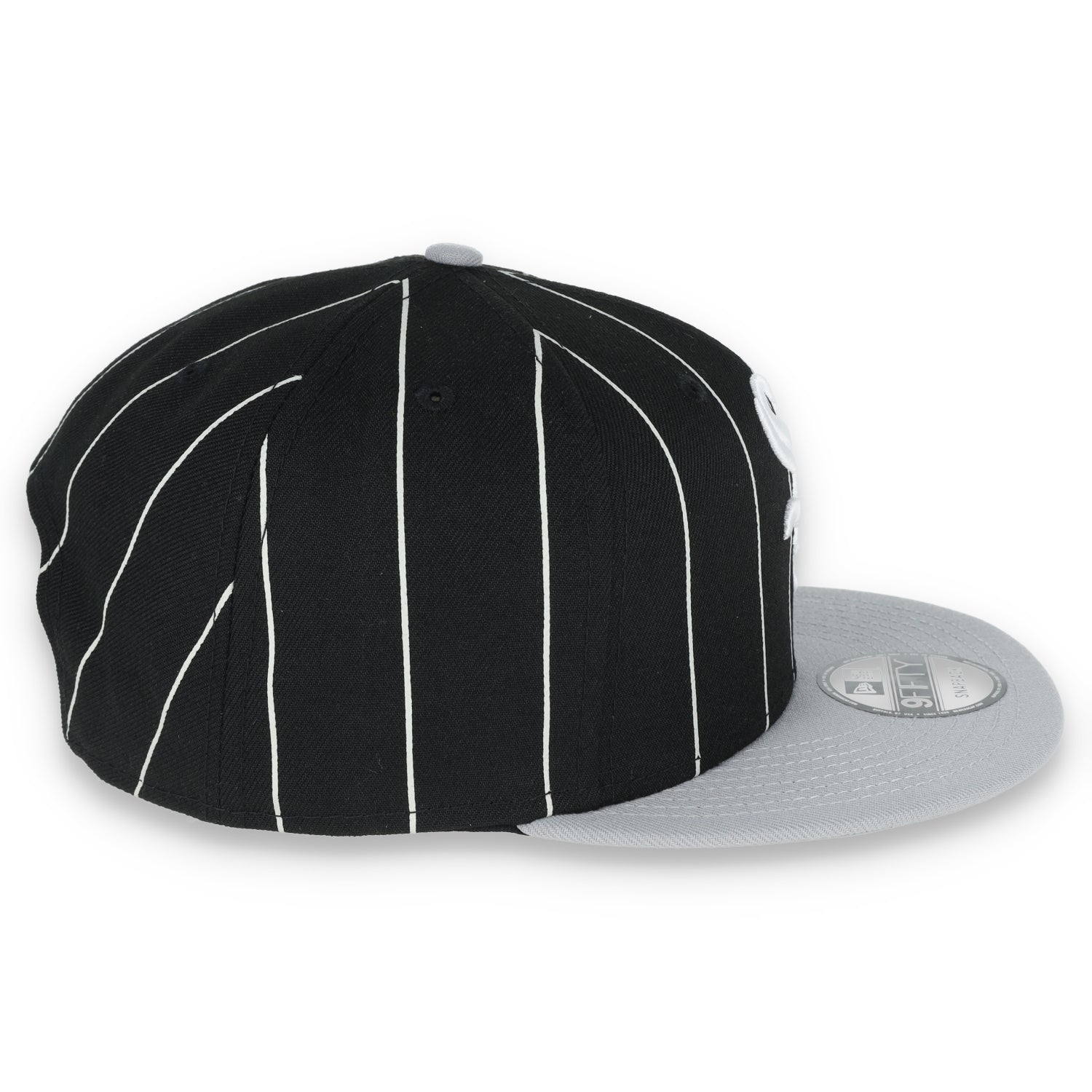 NEW ERA CHICAGO WHITE SOX VINTAGE THROWBACK 9FIFTY HAT-BLACK