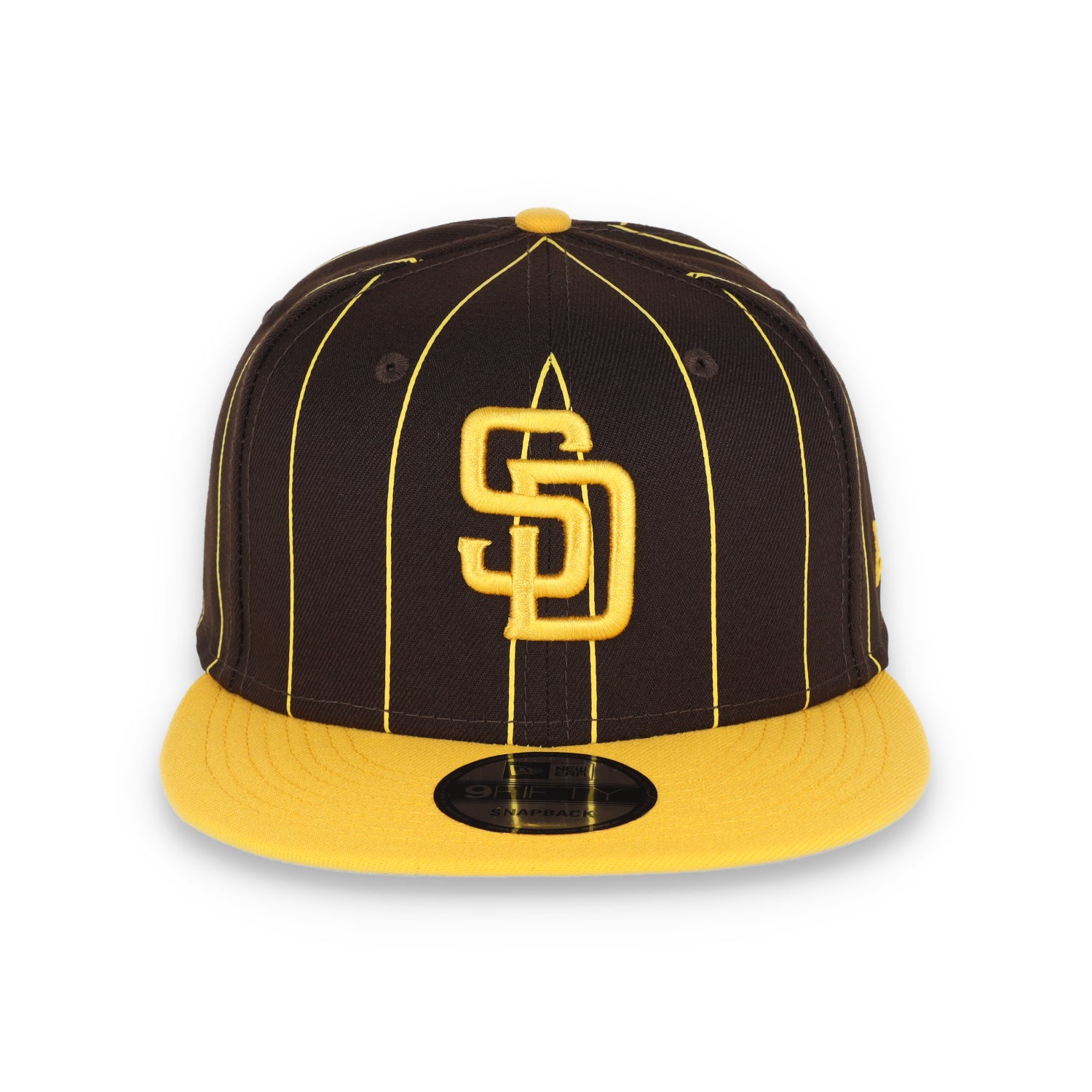 New Era San Diego Padres Vintage Throwback 9Fifty Snapback Hat-Brown