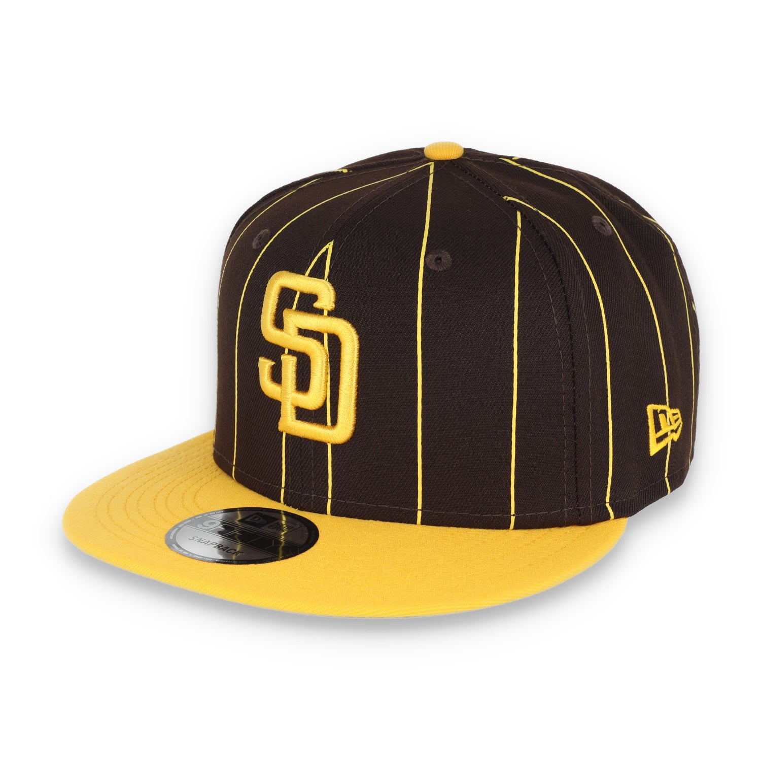 New Era San Diego Padres Vintage Throwback 9Fifty Snapback Hat-Brown