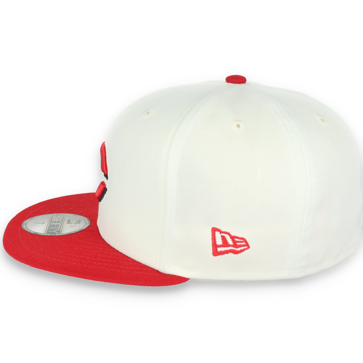 New Era Cincinnati Reds 1990 World Series Side Patch Throwback White 59FIFTY Fitted