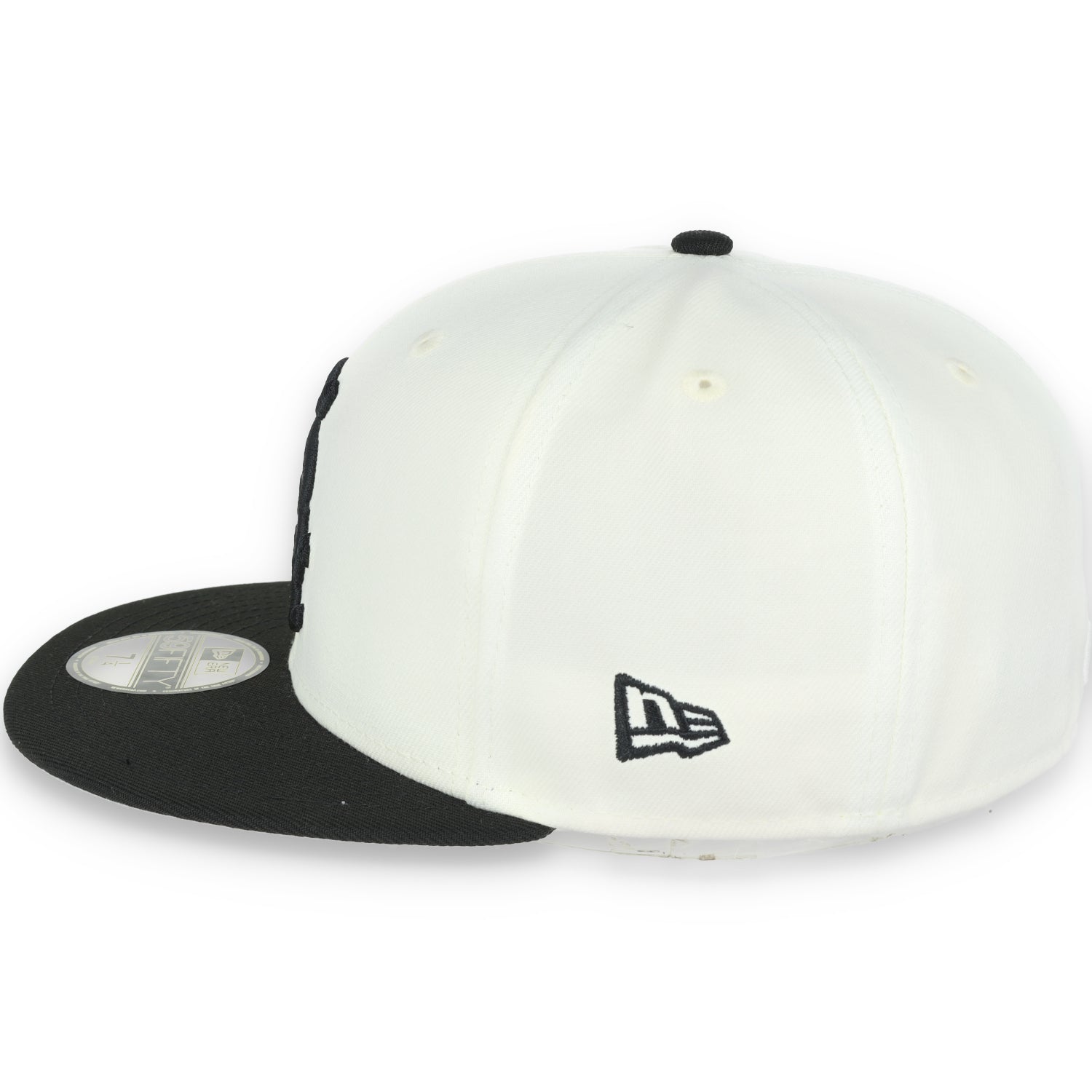 New Era Chicago White Sox Throwback 2005 World Series Side Patch 59FIFTY Fitted Ivory Hat