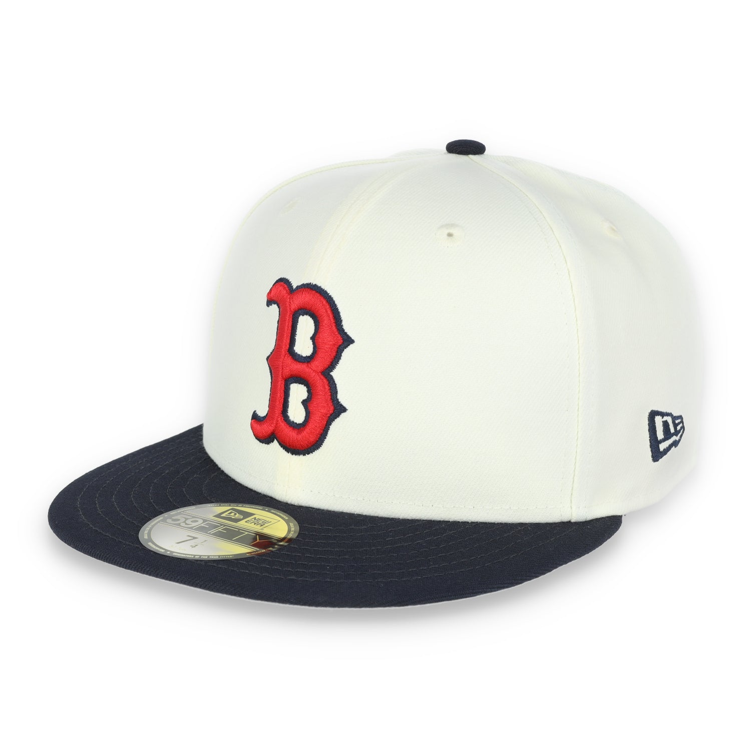 New Era Boston Red Sox Throwback 2013 World Series Patch 59FIFTY Fitted Ivory Hat