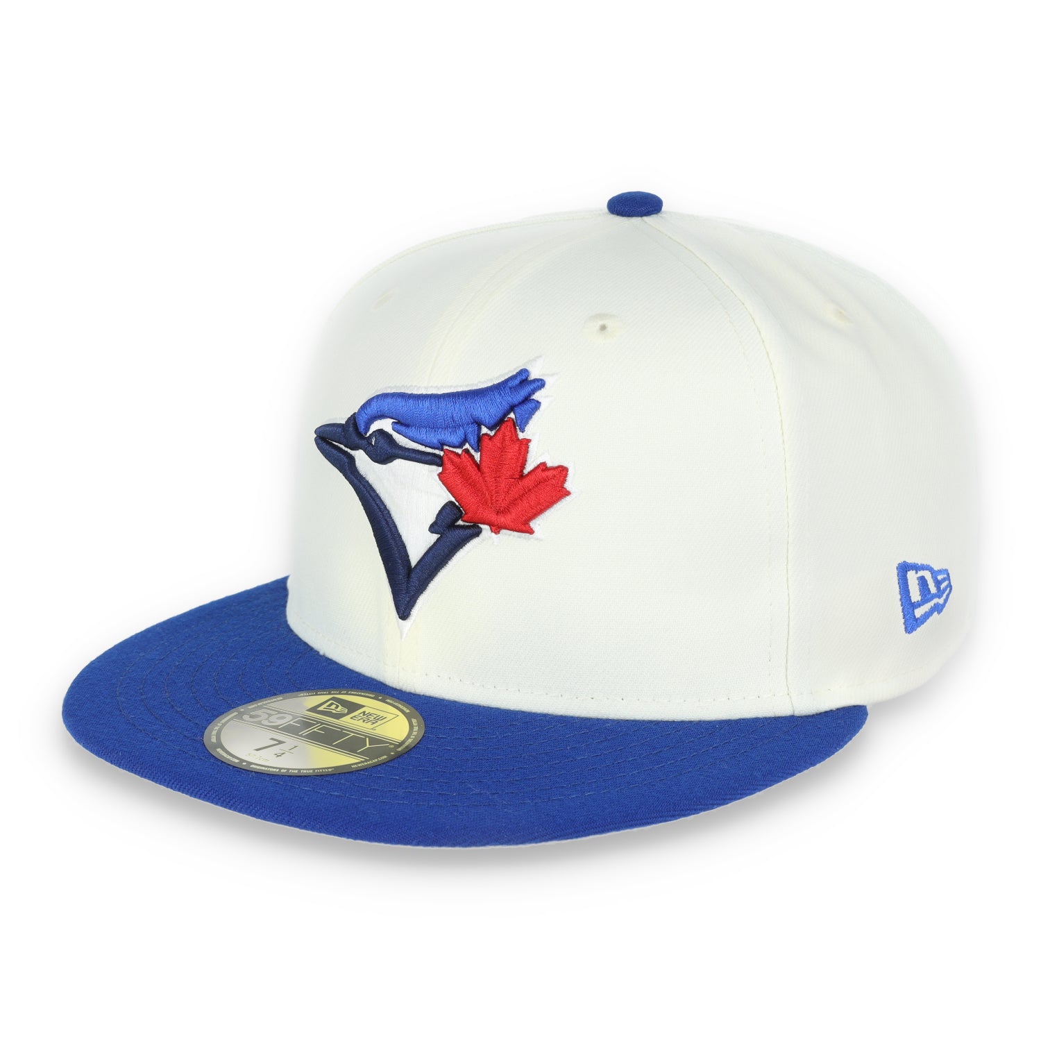 New Era Toronto Blue Jays Throwback 1992 World Series Patch 59FIFTY Fitted Ivory Hat