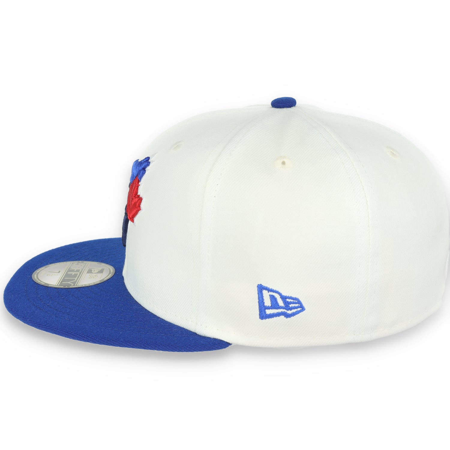 New Era Toronto Blue Jays Throwback 1992 World Series Patch 59FIFTY Fitted Ivory Hat