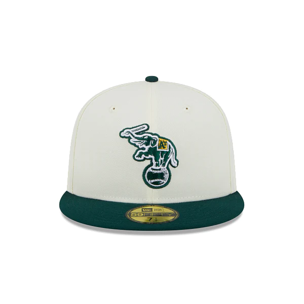 New Era Oakland Athletics 1987 All-Star Game Side Patch Throwback White 59FIFTY Fitted