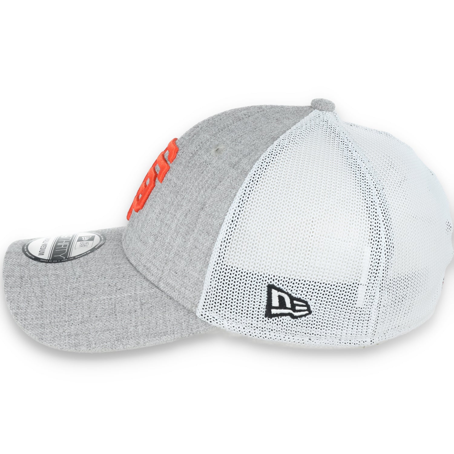 NEW ERA SAN FRANCISCO GIANTS HEATHERED 39THIRTY STRETCH FIT HAT-