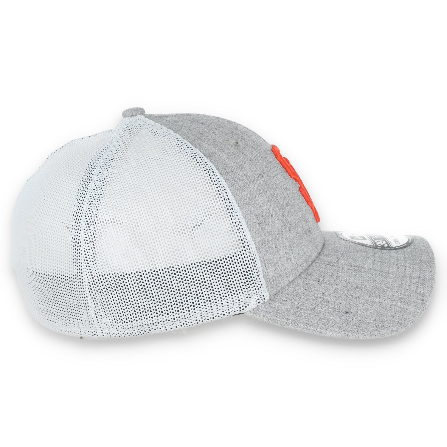 NEW ERA SAN FRANCISCO GIANTS HEATHERED 39THIRTY STRETCH FIT HAT-