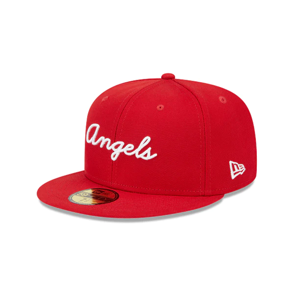 New Era Los Angeles Angels Fairway Script 59FIFTY Fitted
