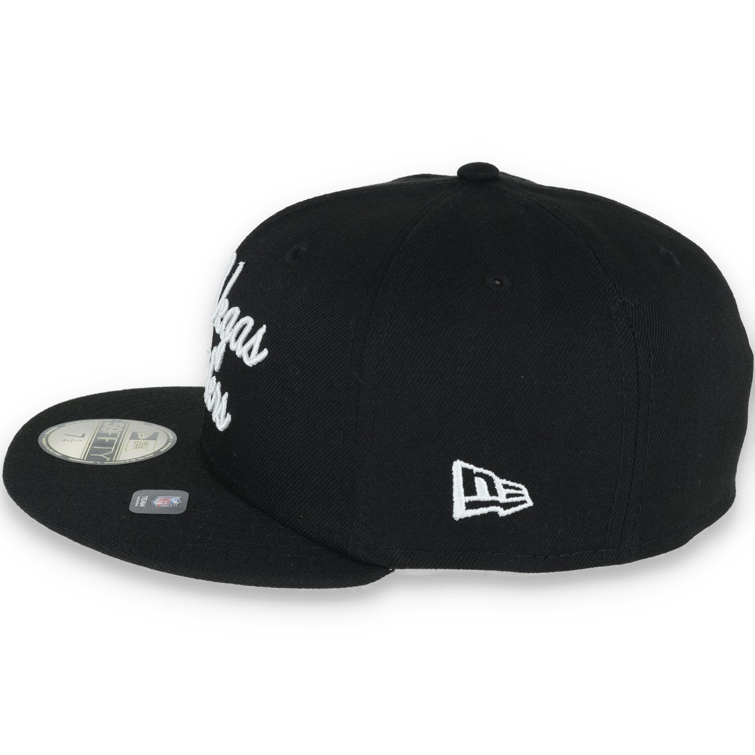 New Era Las Vegas Raiders Fairway Script 59FIFTY Fitted Hat