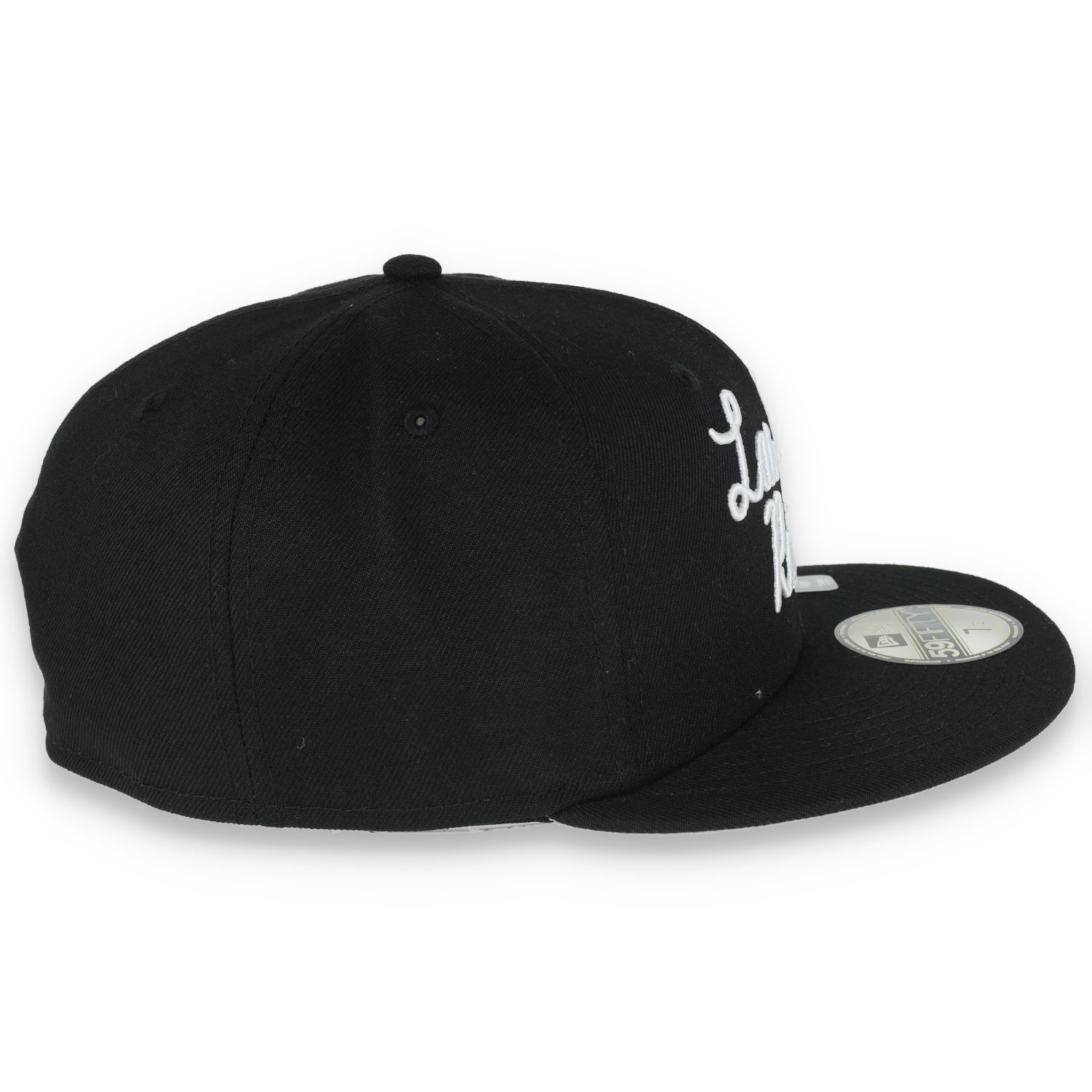 New Era Las Vegas Raiders Fairway Script 59FIFTY Fitted Hat