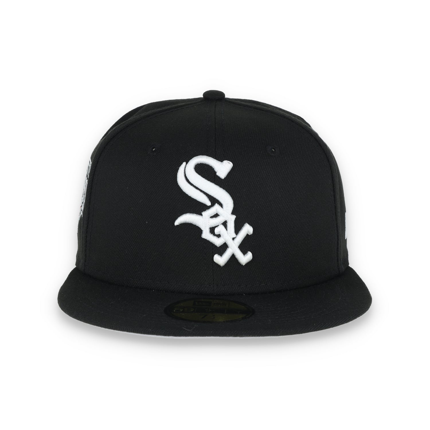 New Era Chicago White Sox Team Name Side Patch 59FIFTY Fitted Hat