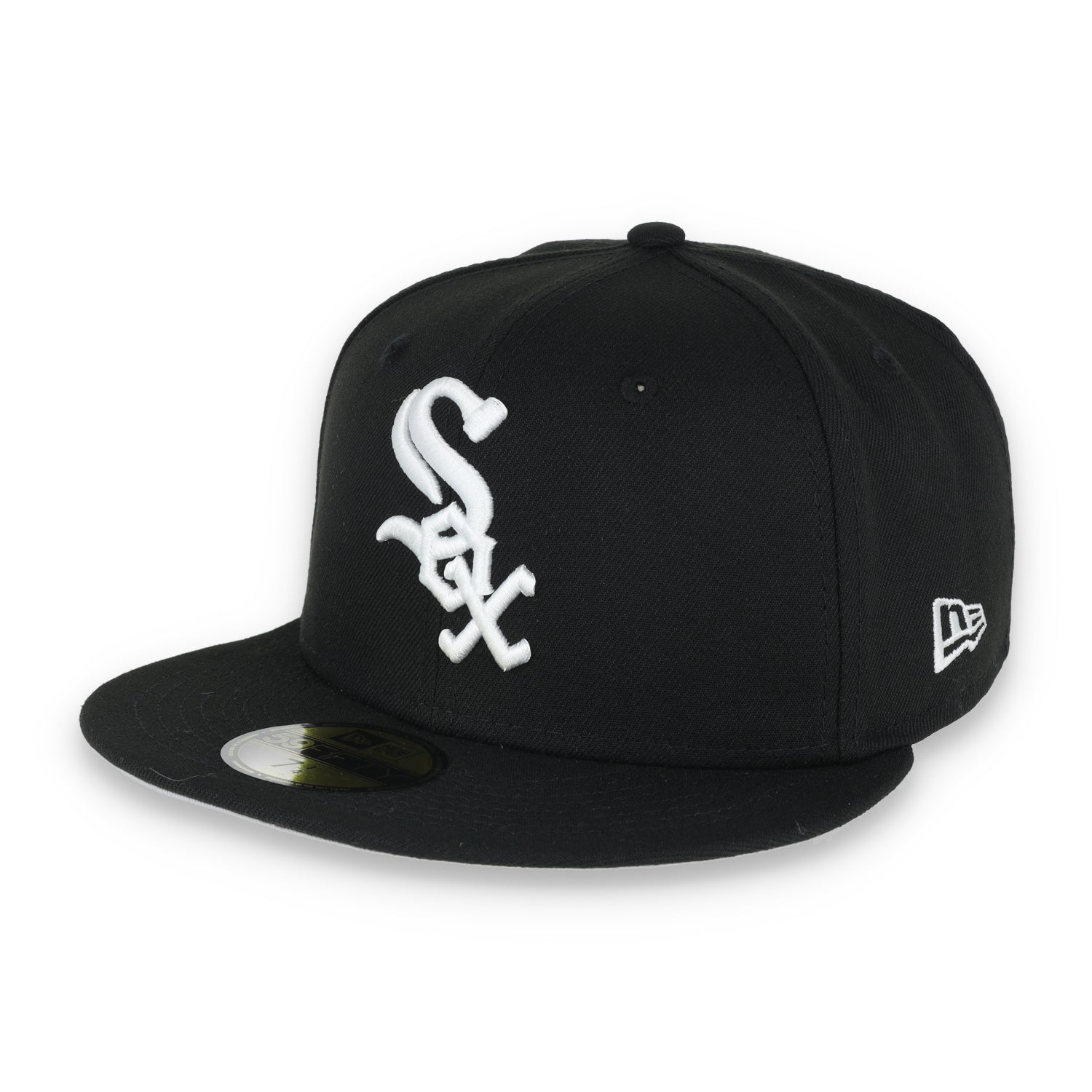 New Era Chicago White Sox Team Name Side Patch 59FIFTY Fitted Hat