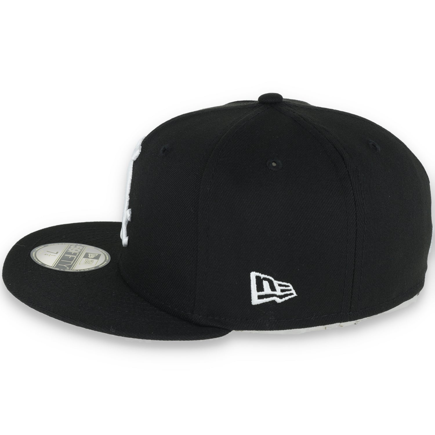 New Era Chicago White Sox Team Name Side Patch 59FIFTY Fitted Hat