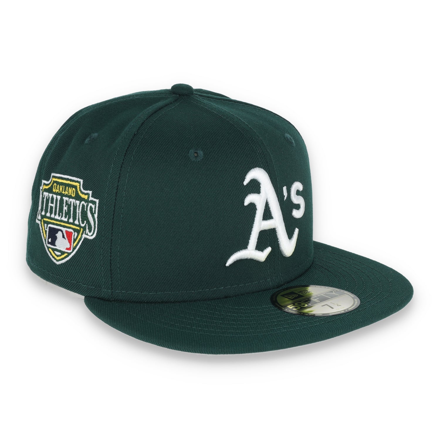 New Era Oakland Athletics Team Name Side Patch 59FIFTY Fitted Hat