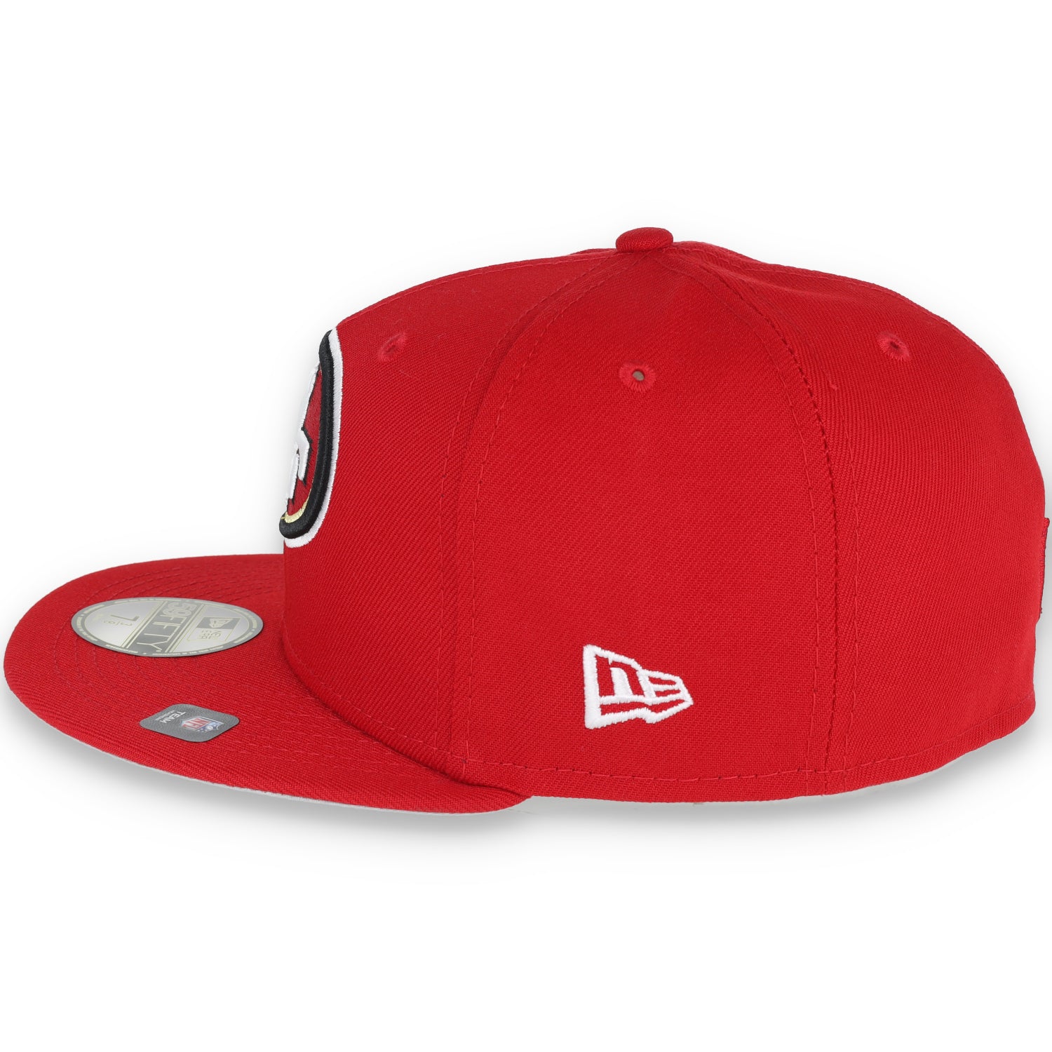 New Era San Francisco 49ers Team Name Side Patch 59FIFTY Fitted Hat