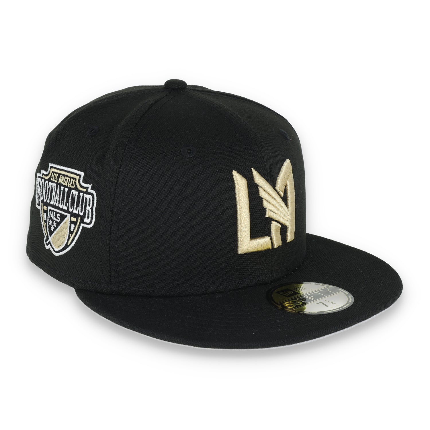 New Era Los Angeles FC Team Name Side Patch 59FIFTY Fitted Hat
