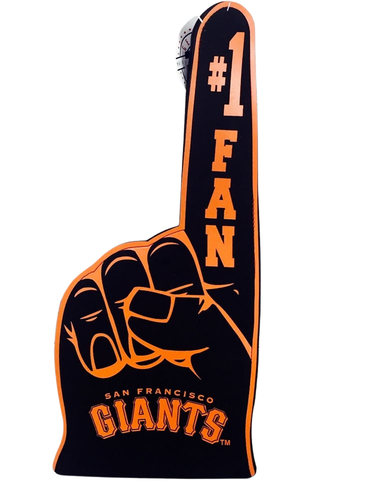 MLB SAN FRANCISCO GIANTS #1 FAN FOAM FINGER