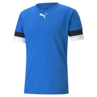 PUMA Men's team RISE Jersey - ROYAL/BLACK/WHITE