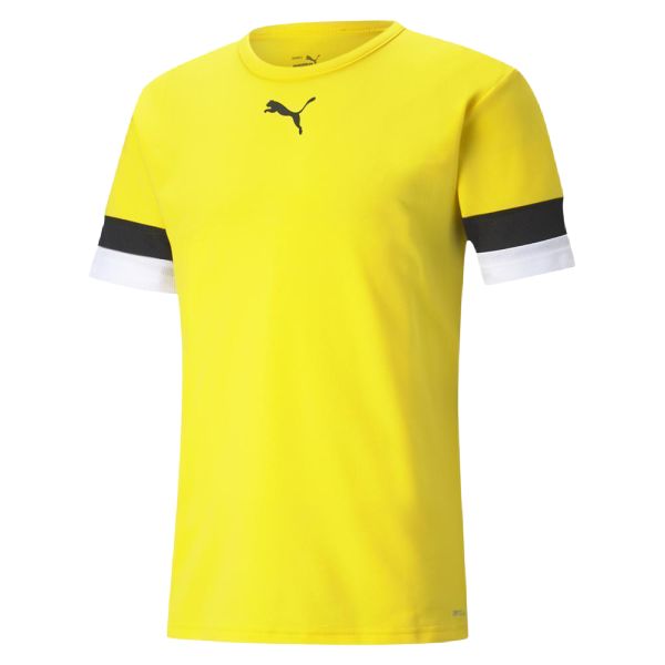 PUMA teamRISE Jersey -YELLOW/BLACK/WHITE