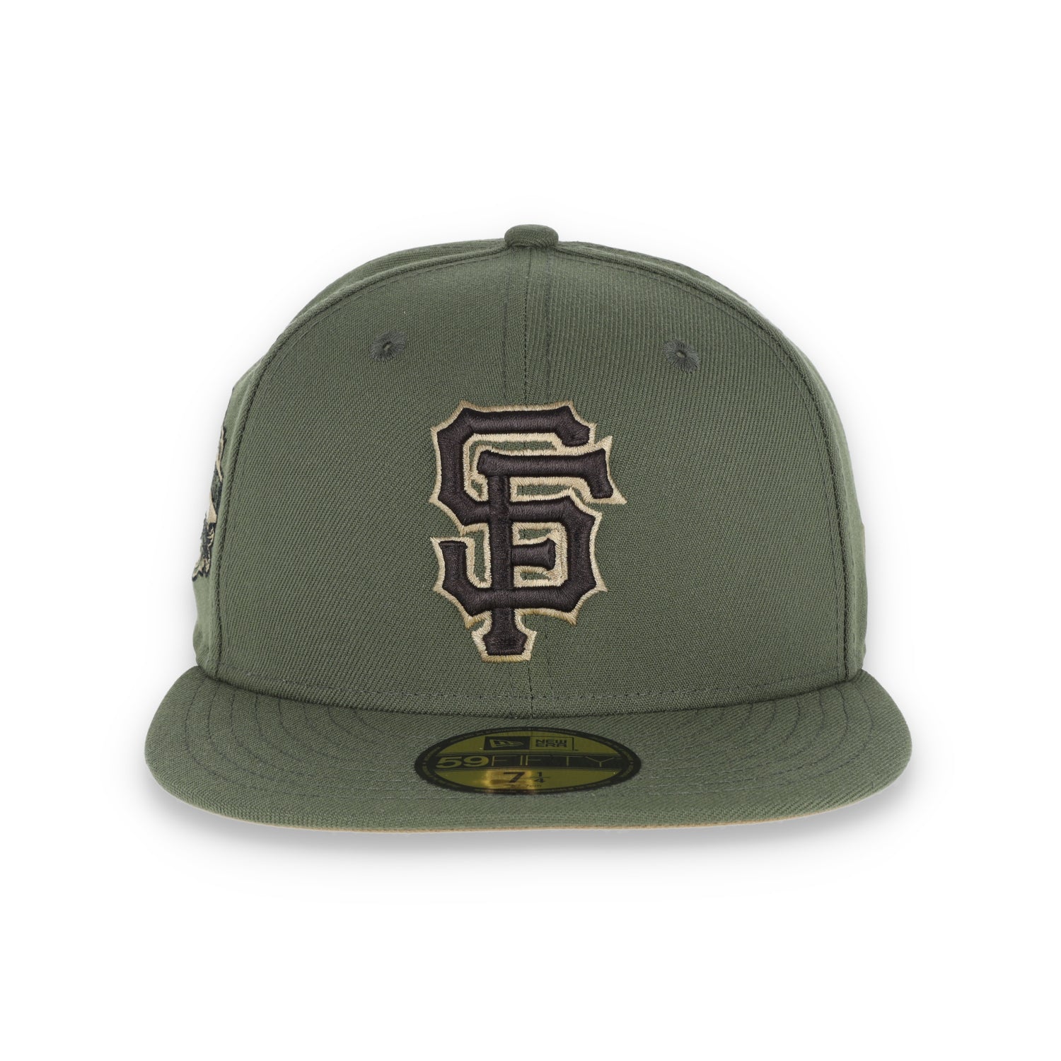 New Era San Francisco Side Patch 59IFTY Fitted Hat-Olive