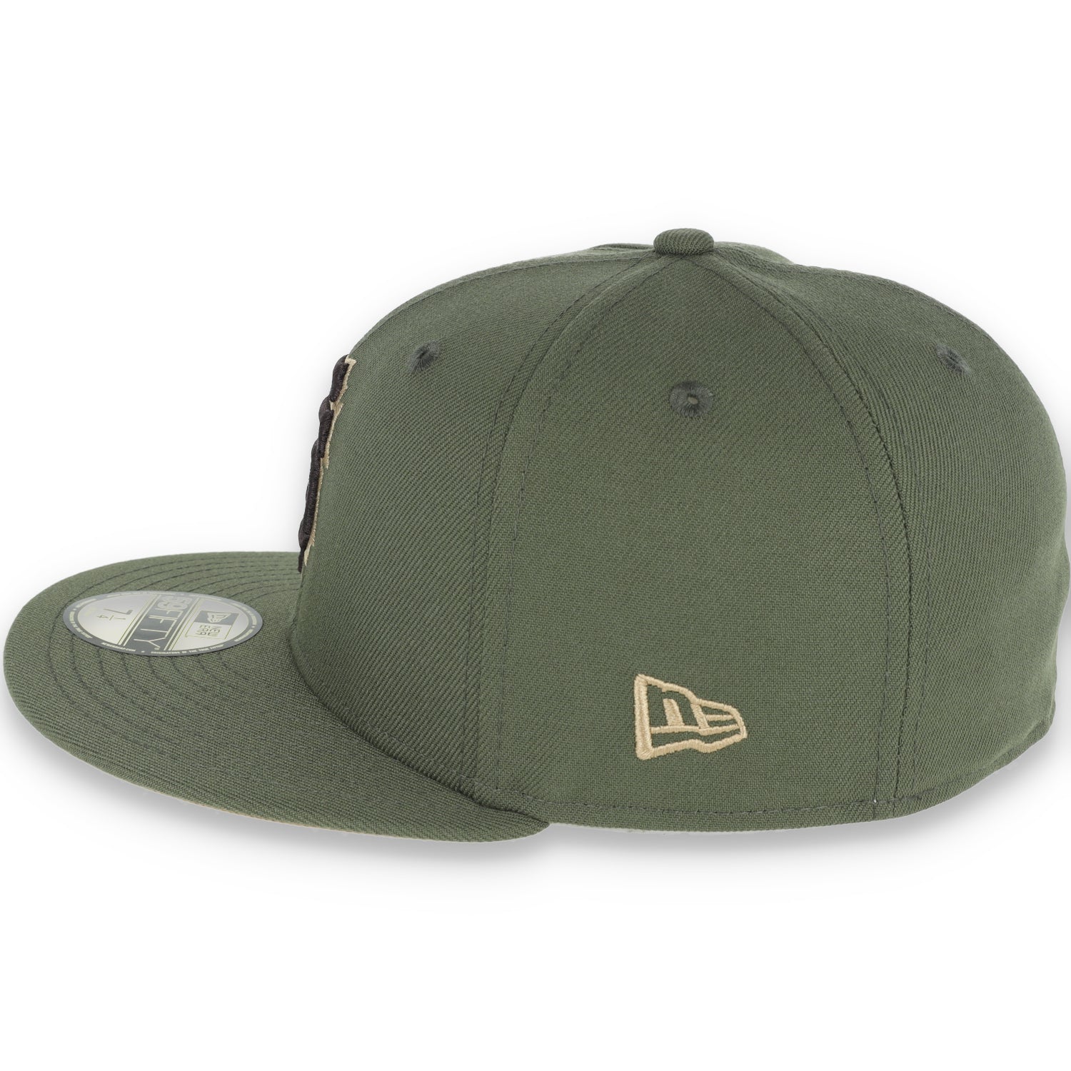 New Era San Francisco Side Patch 59IFTY Fitted Hat-Olive