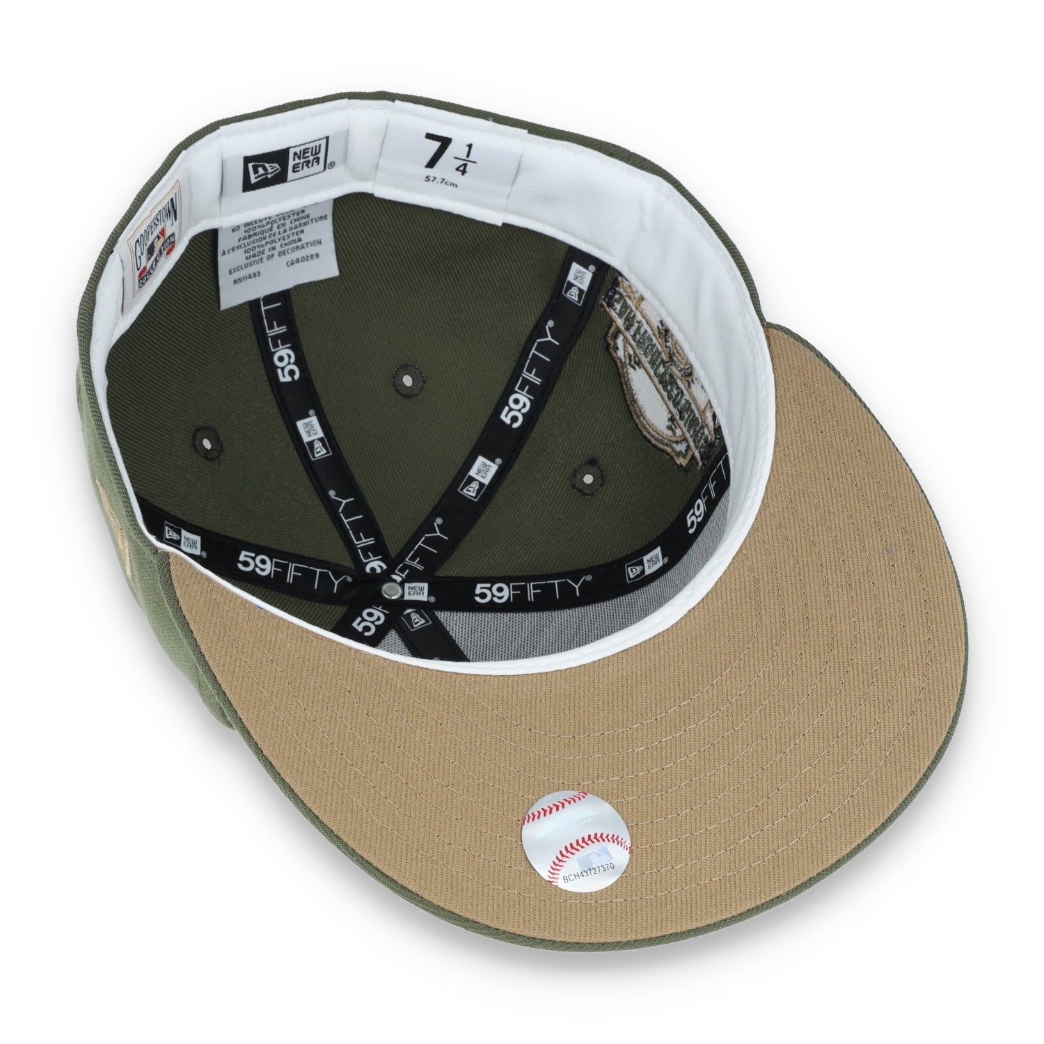 New Era San Francisco Side Patch 59IFTY Fitted Hat-Olive