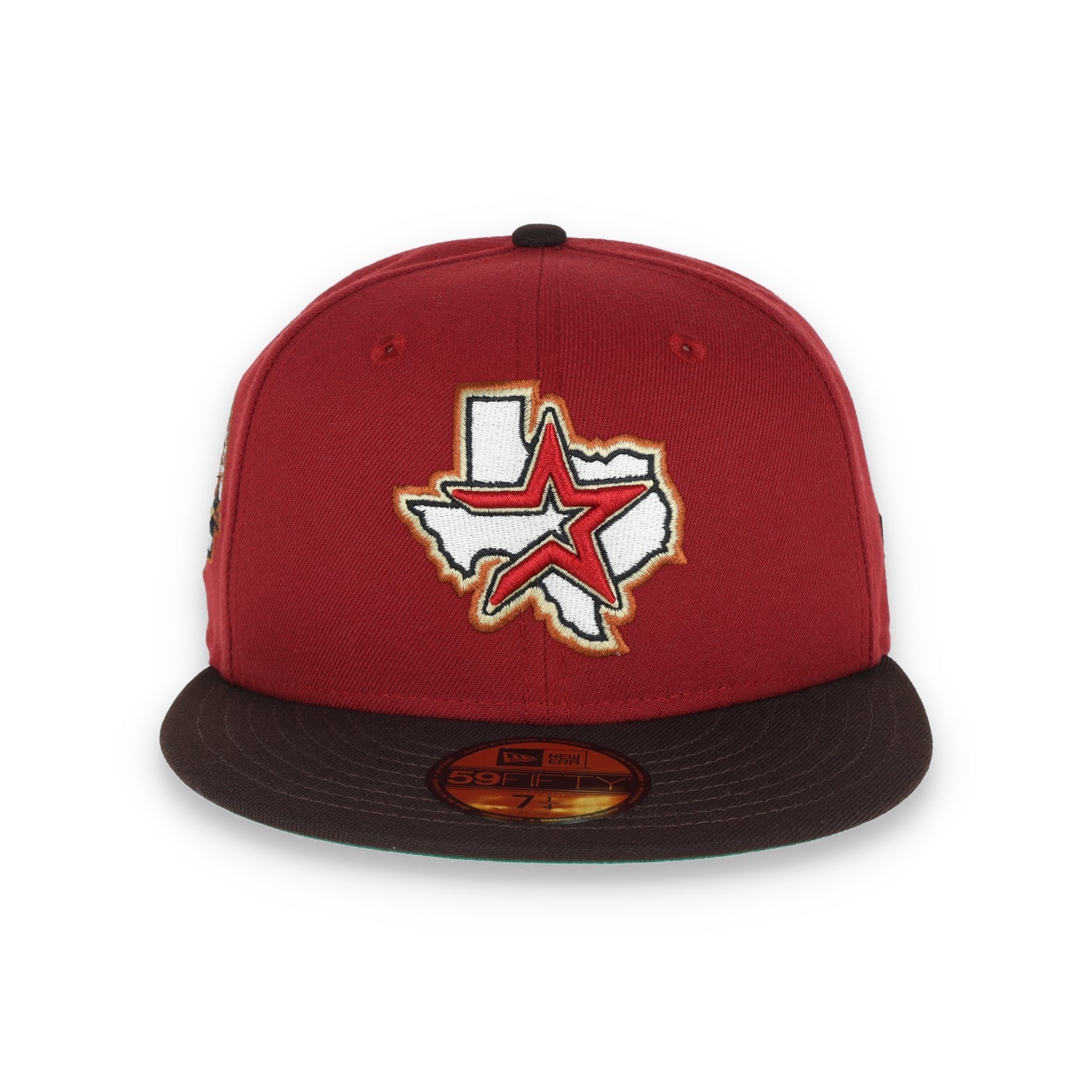 New Era Houston Astros 45th Anniversary Patch 59FIFTY-BURNT RED/BROWN